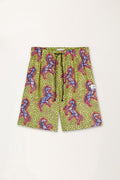 Jumping Horse Print Shorts