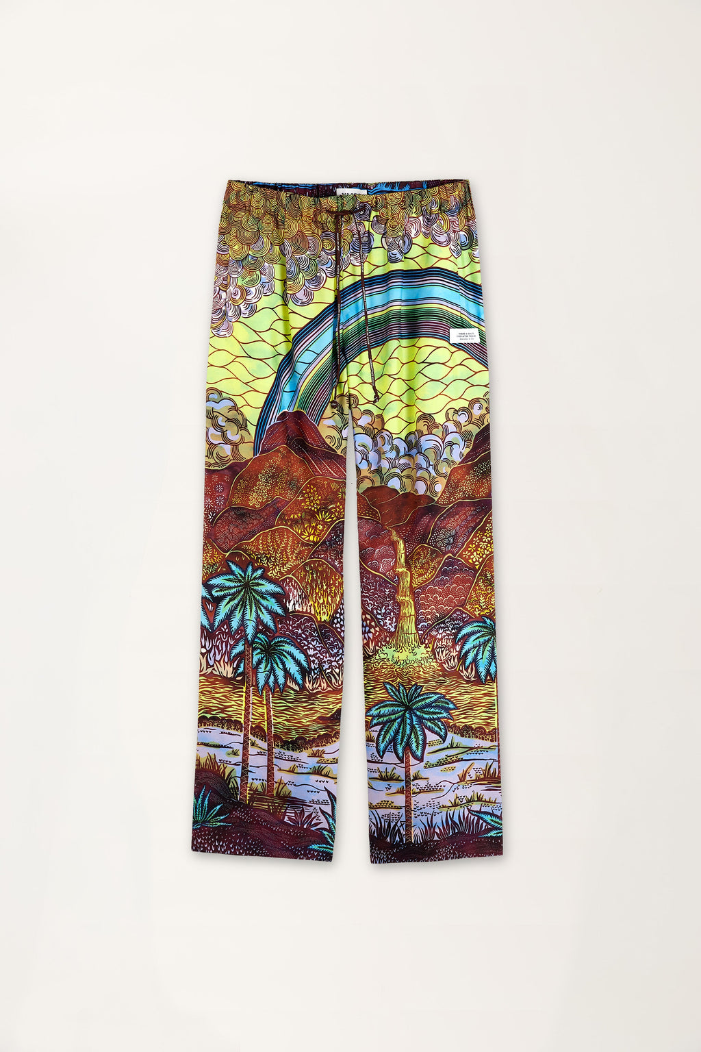 Rainbow Print Trouser