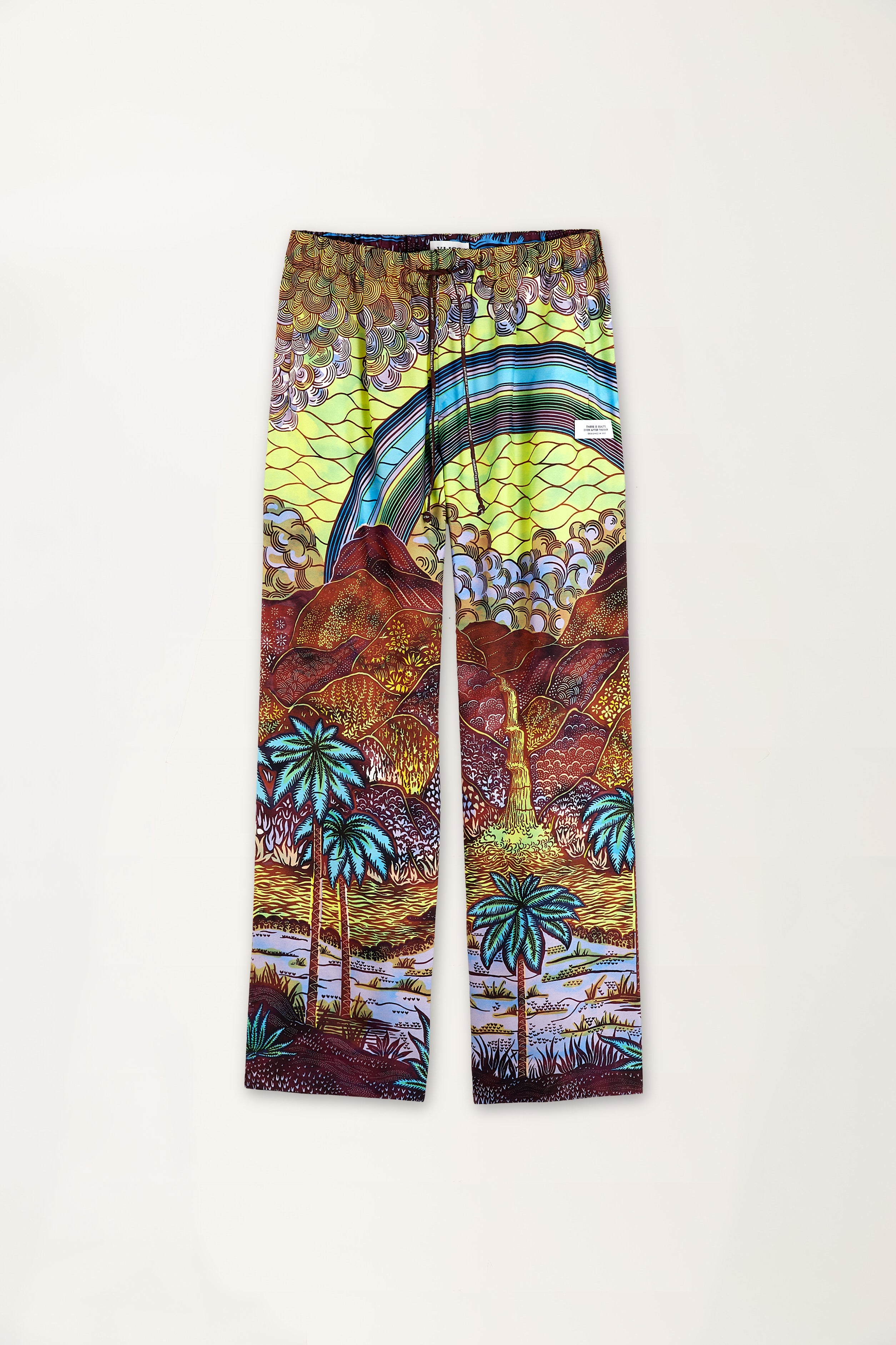Rainbow Print Trouser