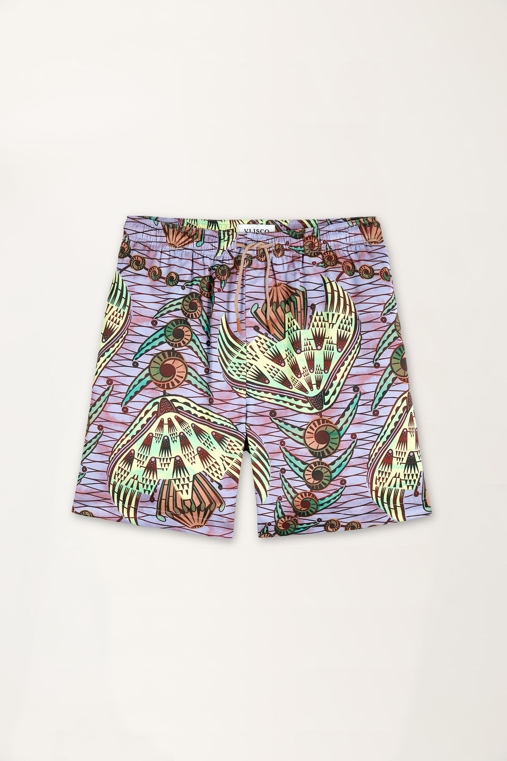 Strange Flowers Print Swim Shorts