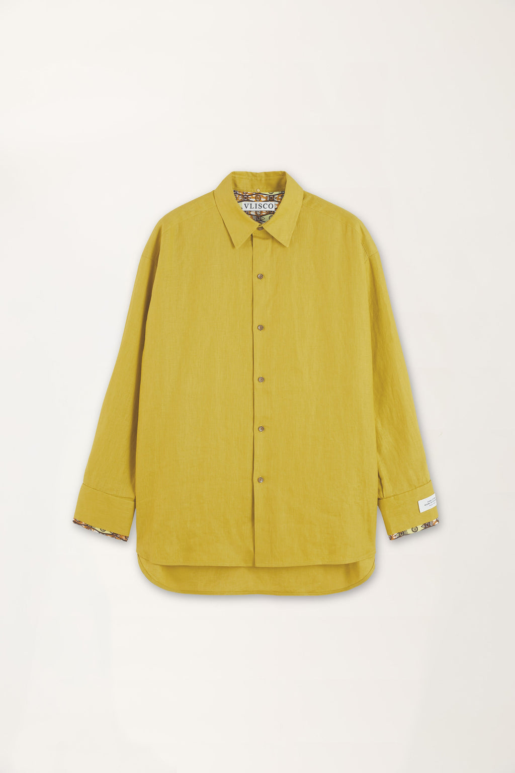 Energetic Yellow Long Sleeve Shirt