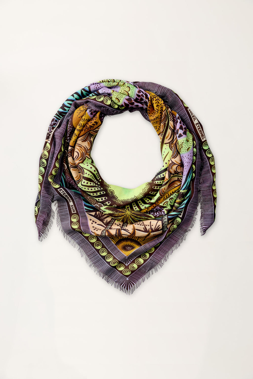 Eternal Sun Pink Scarf 120