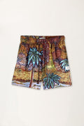 Rainbow Print Shorts