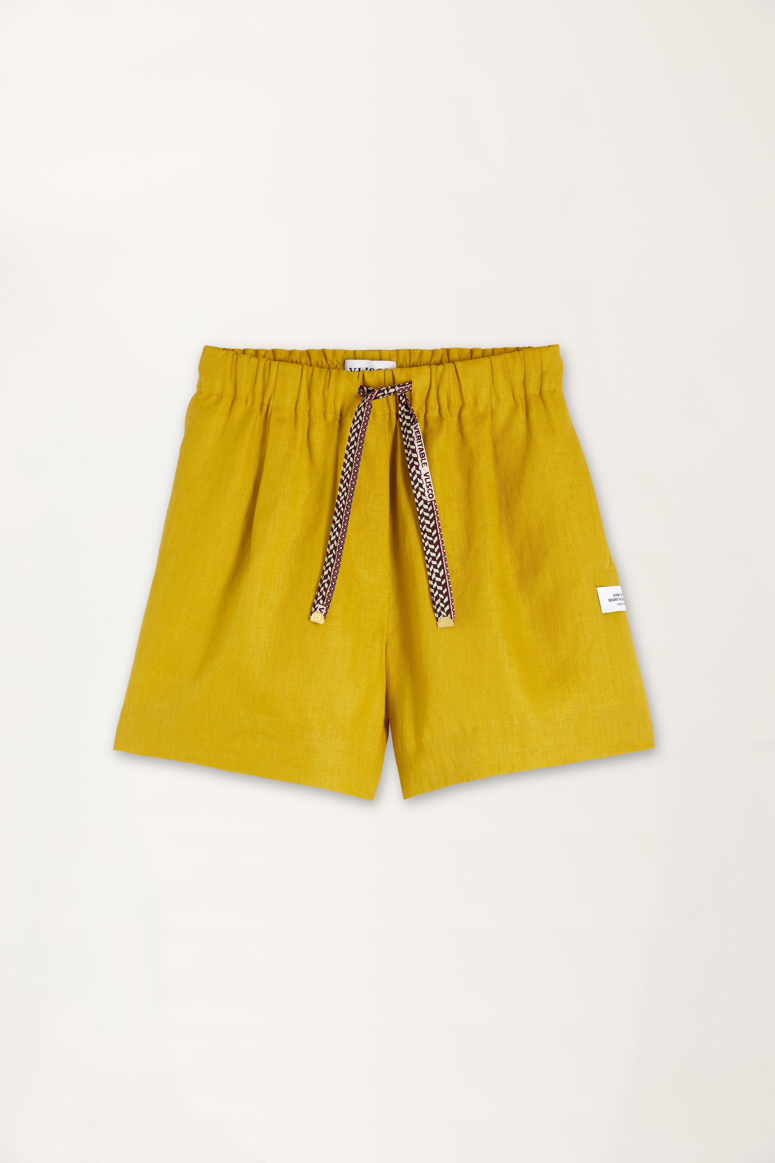 Energetic Yellow Shorts