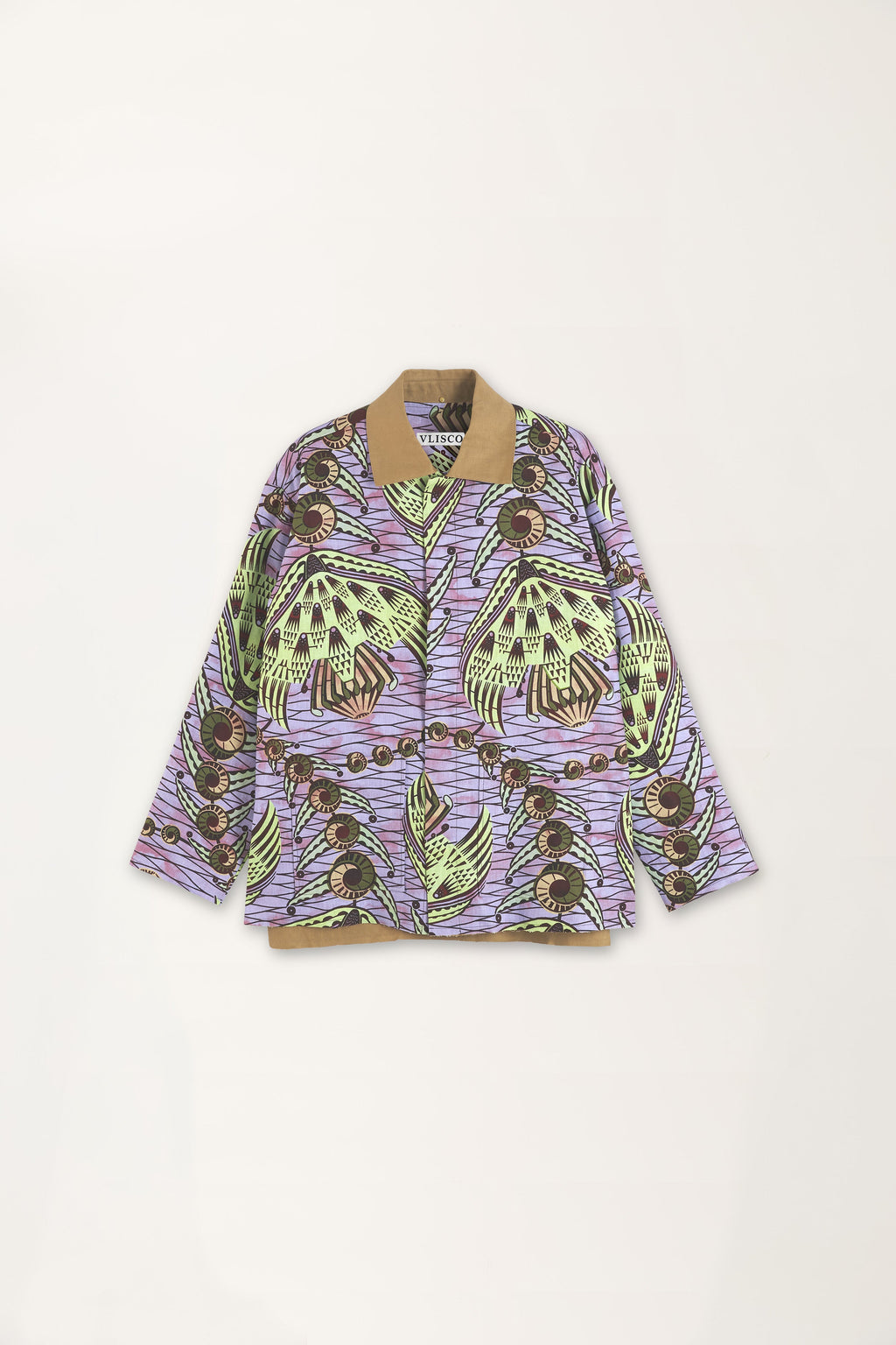 Strange Flowers print Jacket
