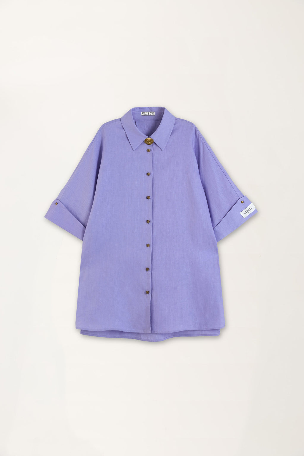 Soothing Lilac Short Sleeve Shirt