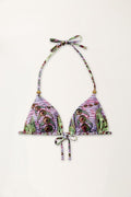 Strange Flower Triangle Bikini