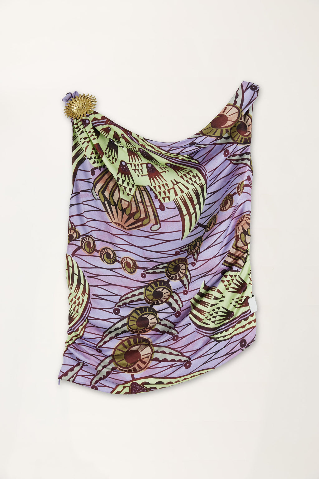 Strange Flowers Print Top