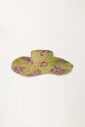 Jumping Horses Print Yellow Sun Hat