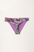 Strange Flowers Print Bottom Swimsuit