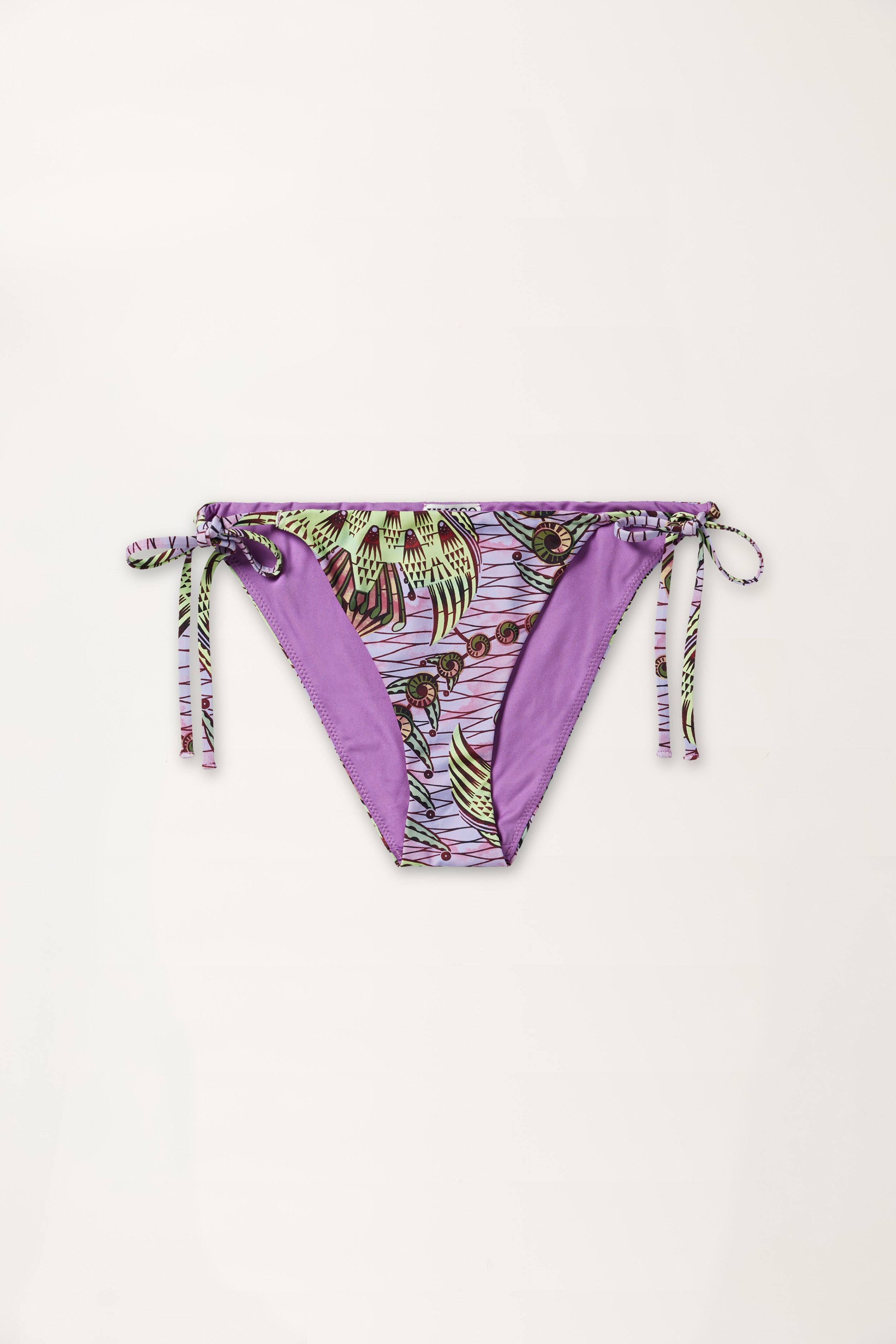 Bikini Bottom in Strange Flowers Print