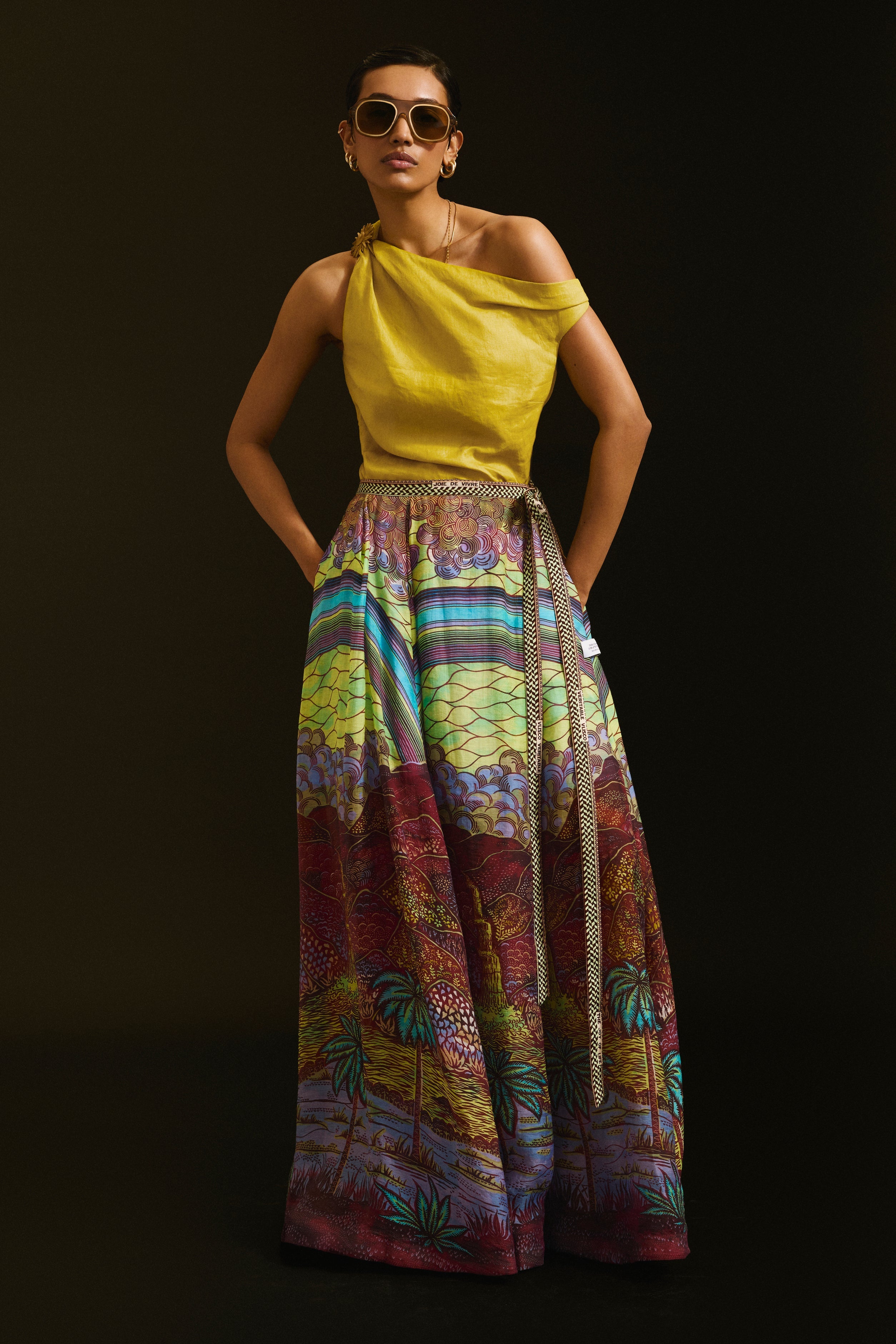 Energetic Yellow Top