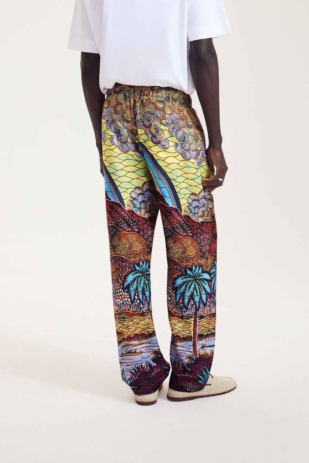 Rainbow Print Trouser