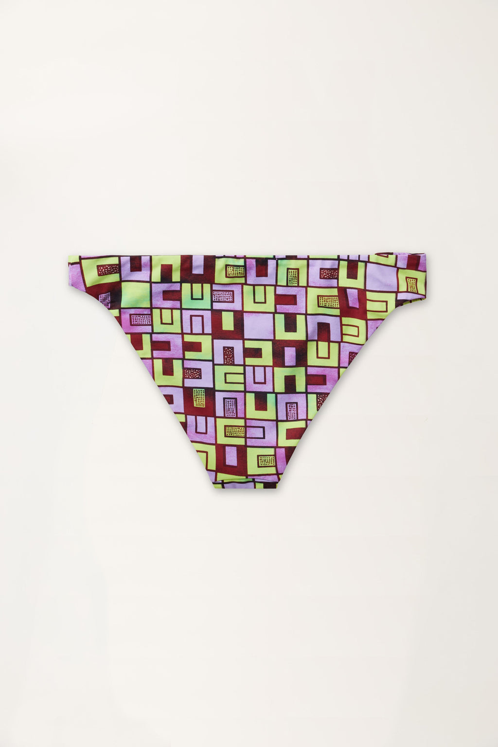 Boxes Print Bandeau Bottom