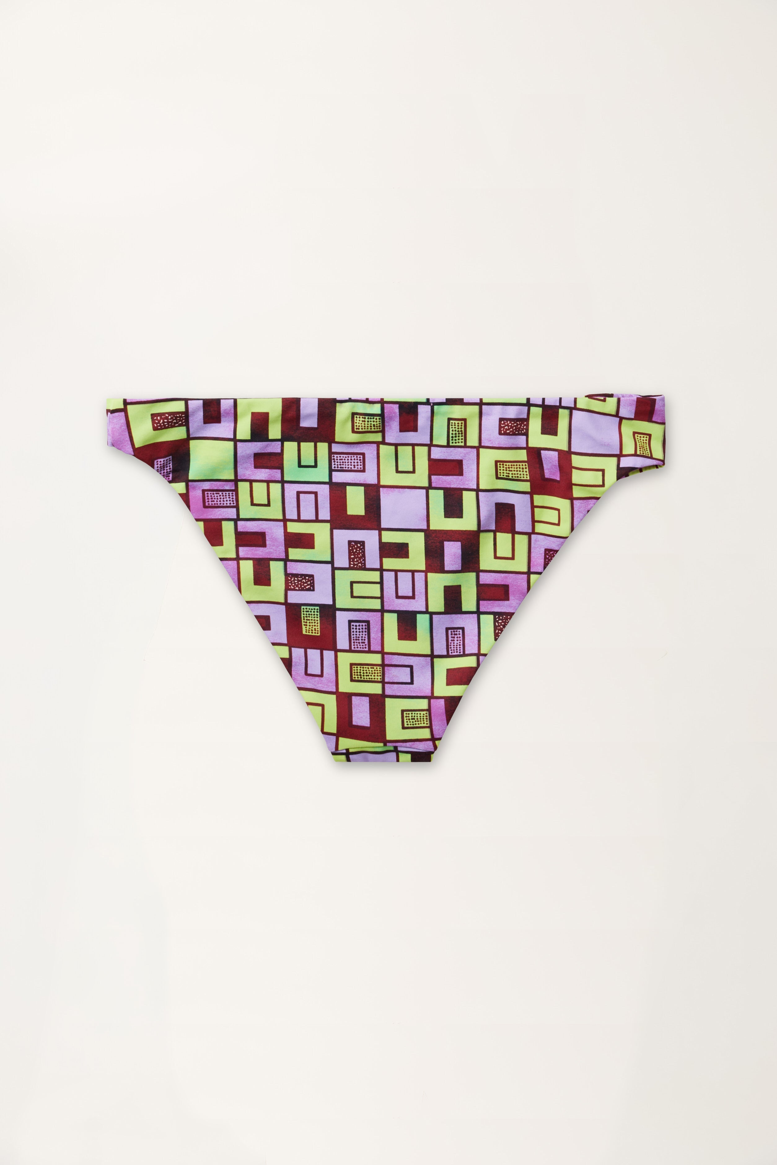 Boxes Print Bandeau Bottom