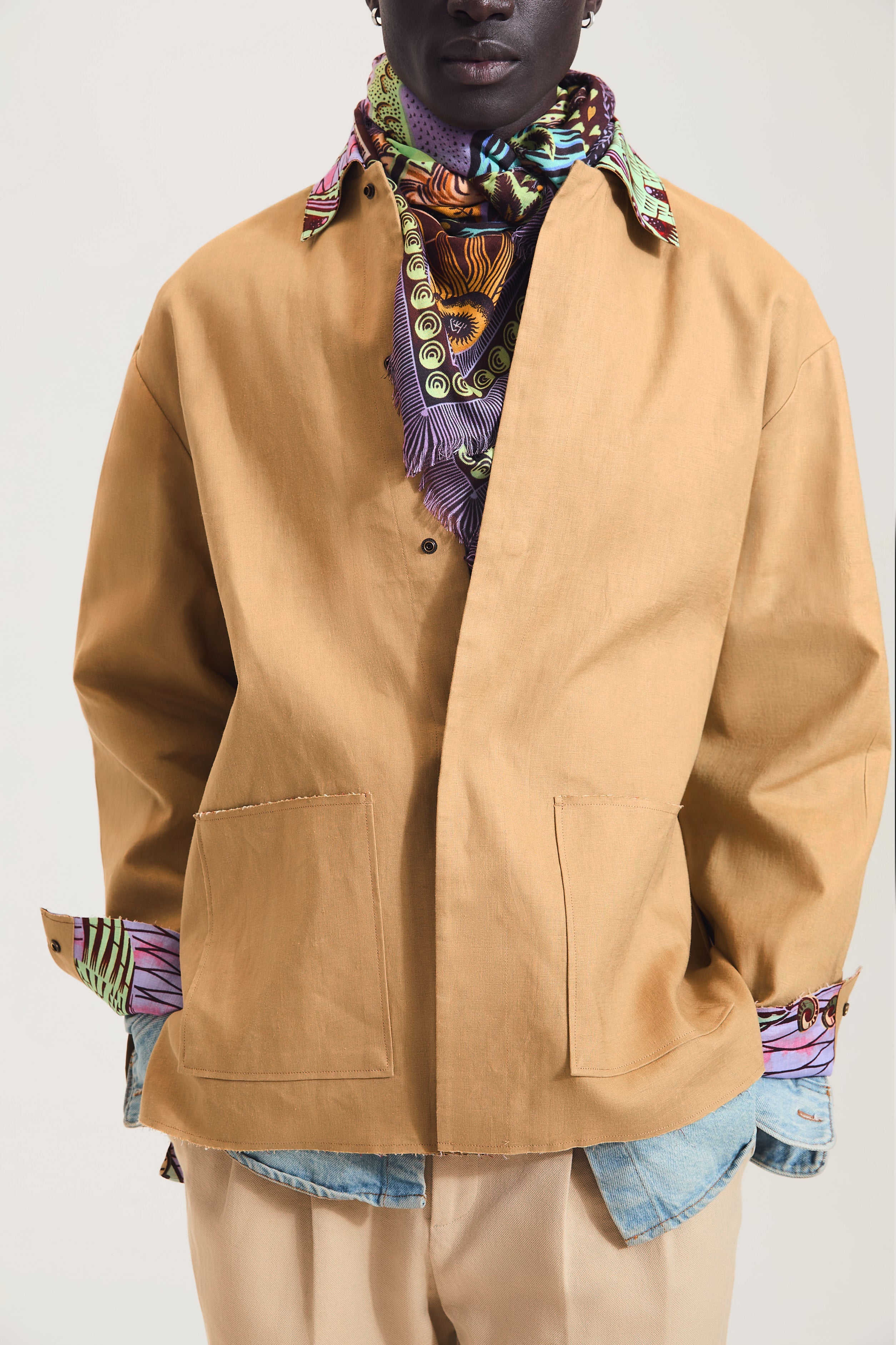 Strange Flowers print Jackets