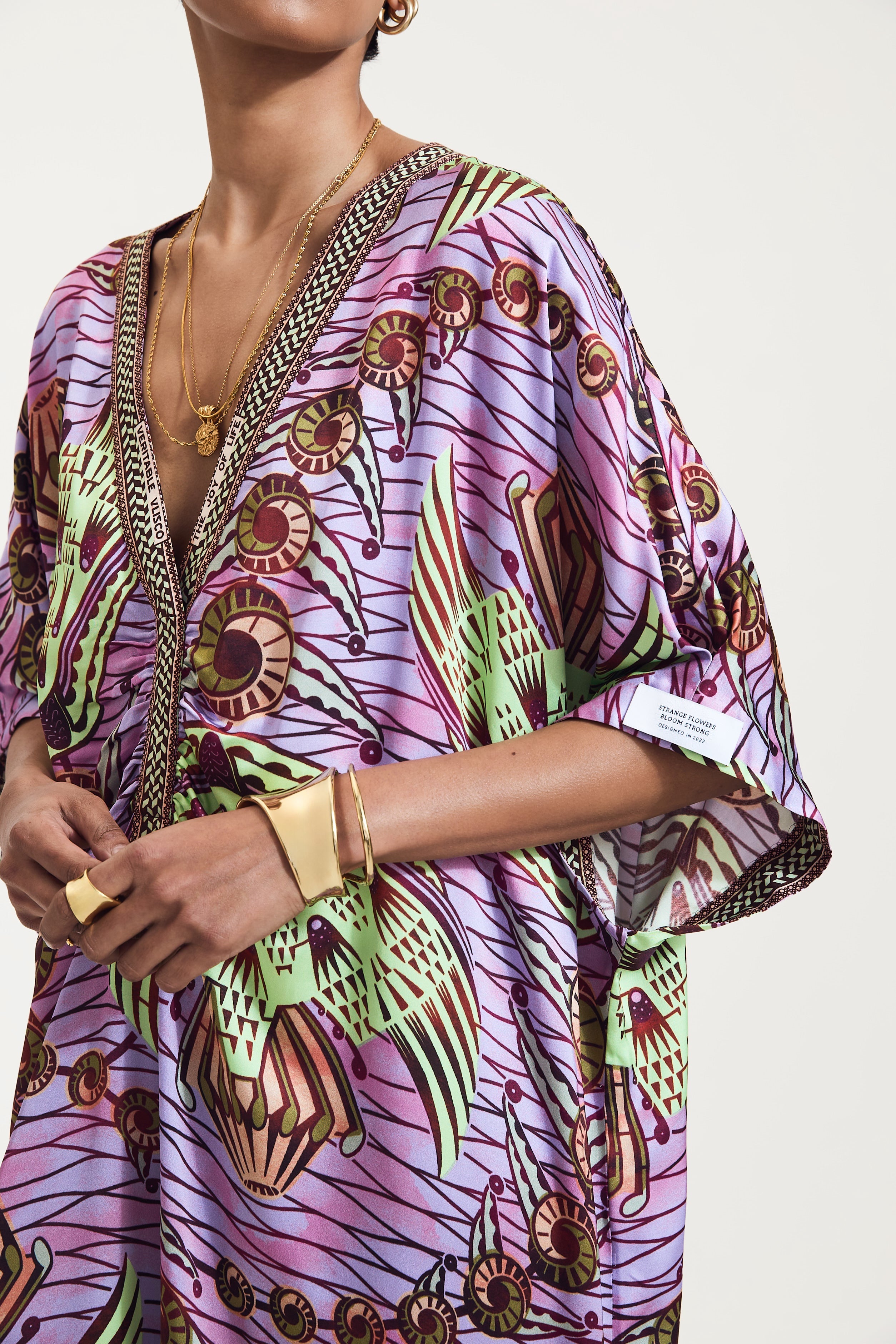 Strange Flowers print Dress