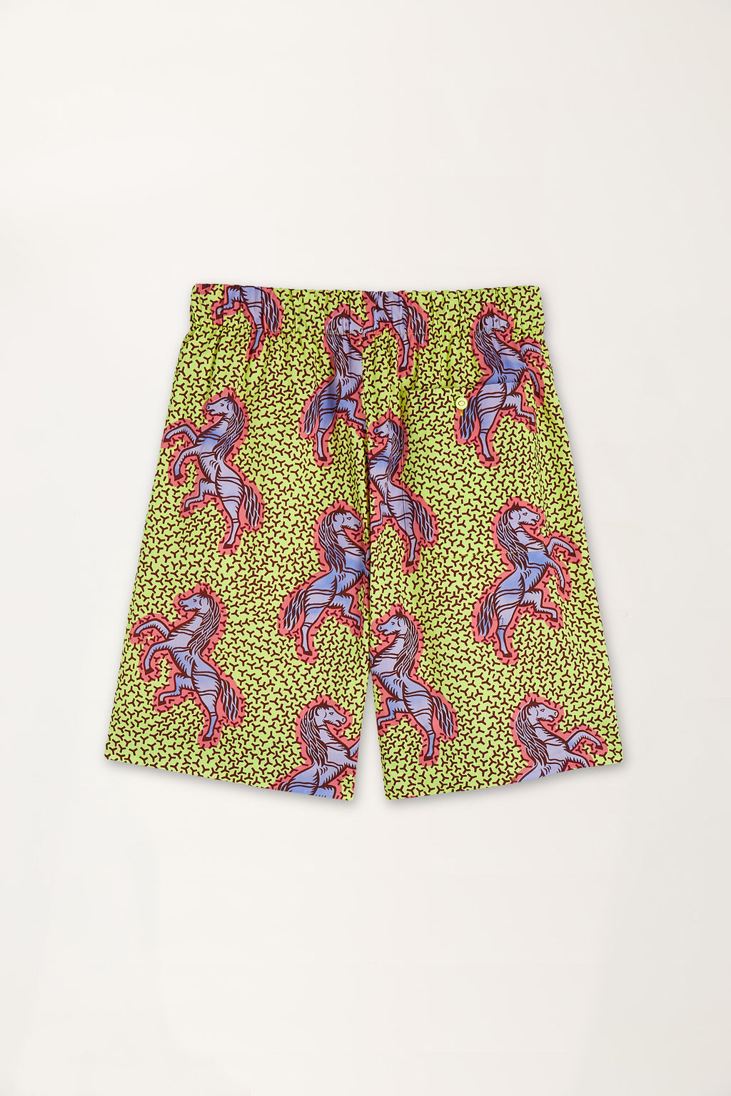 Jumping Horse Print Shorts