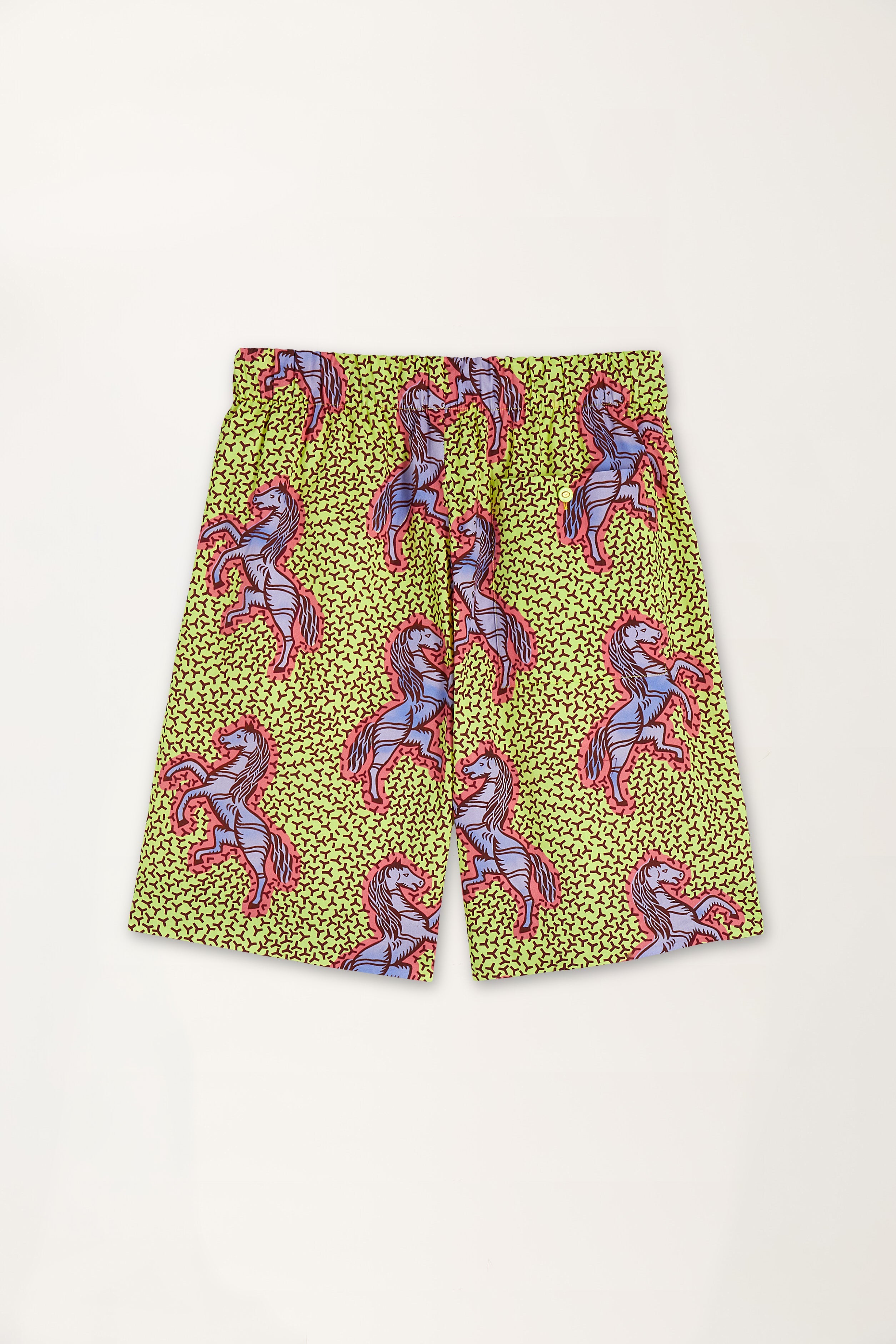 Jumping Horse Print Shorts