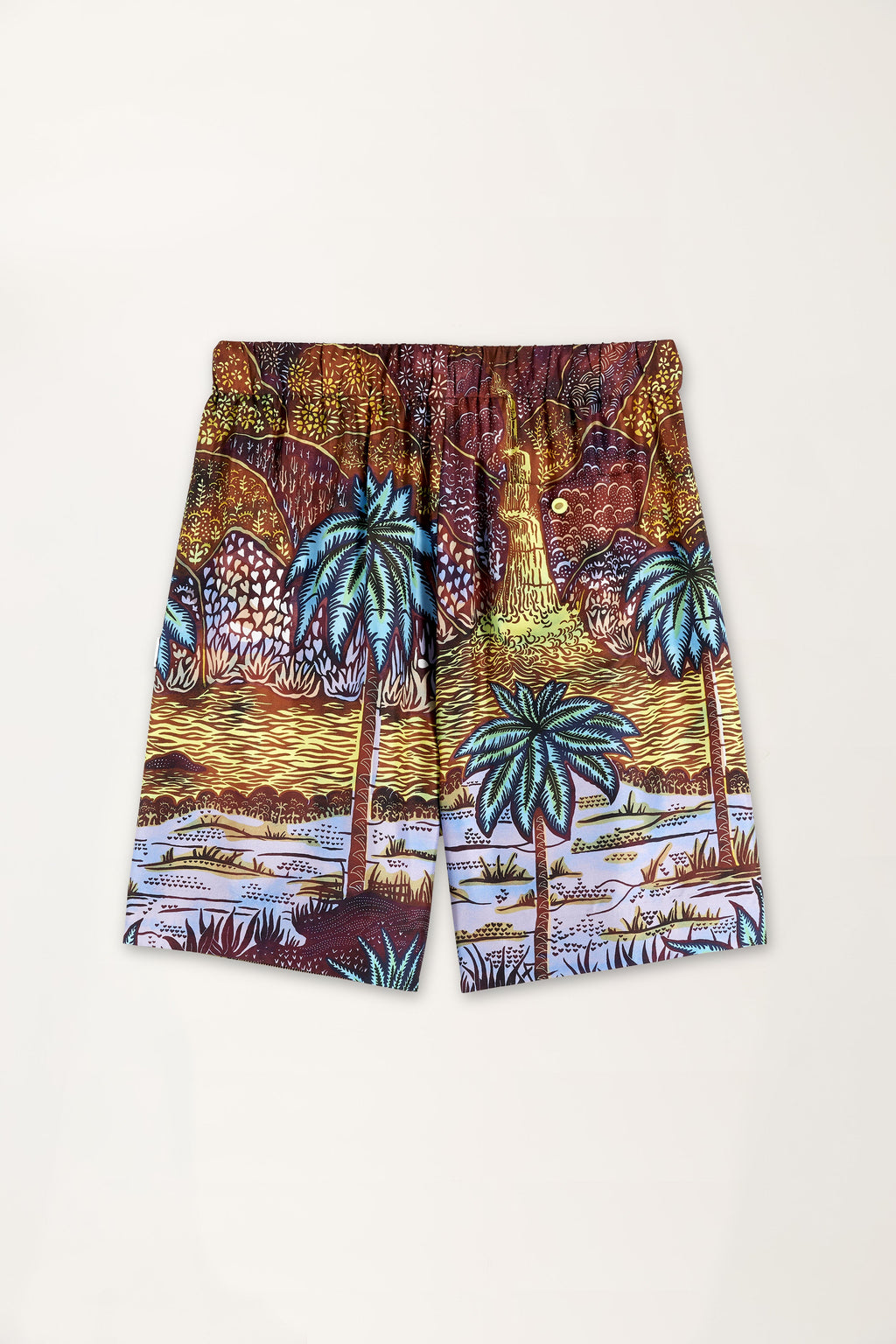 Rainbow Print Shorts
