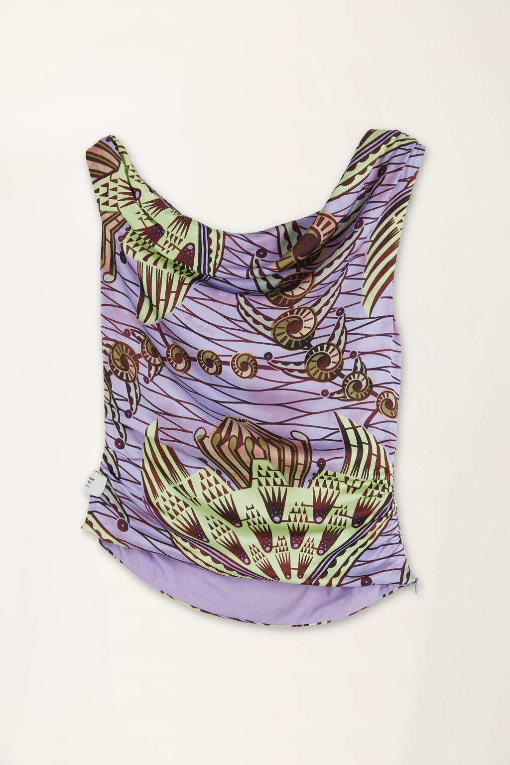 Strange Flowers Print Top