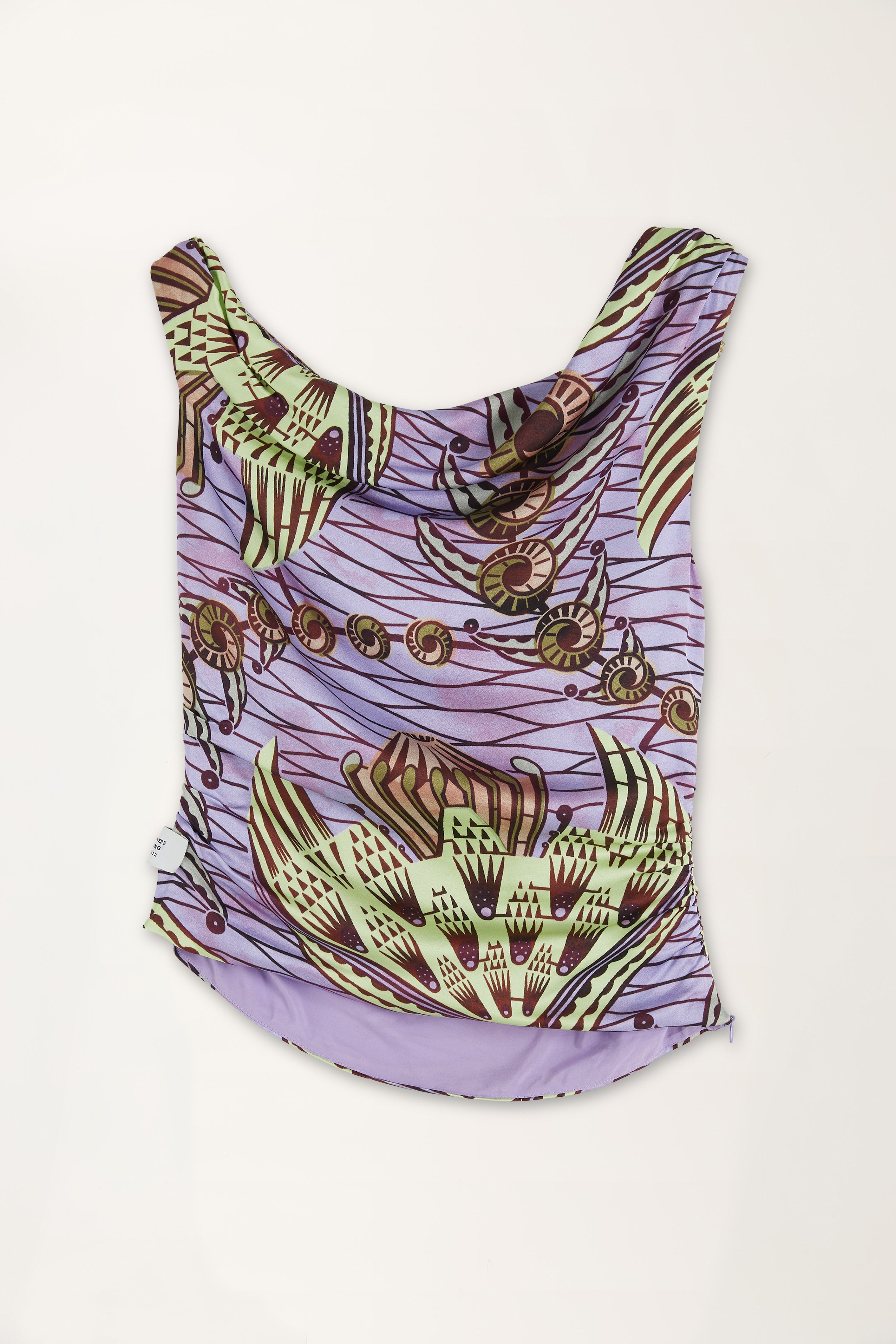 Strange Flowers Print Top