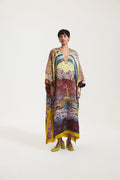 Rainbow Print Kaftan