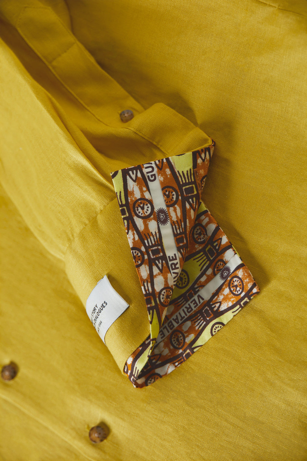 Energetic Yellow Long Sleeve Shirt