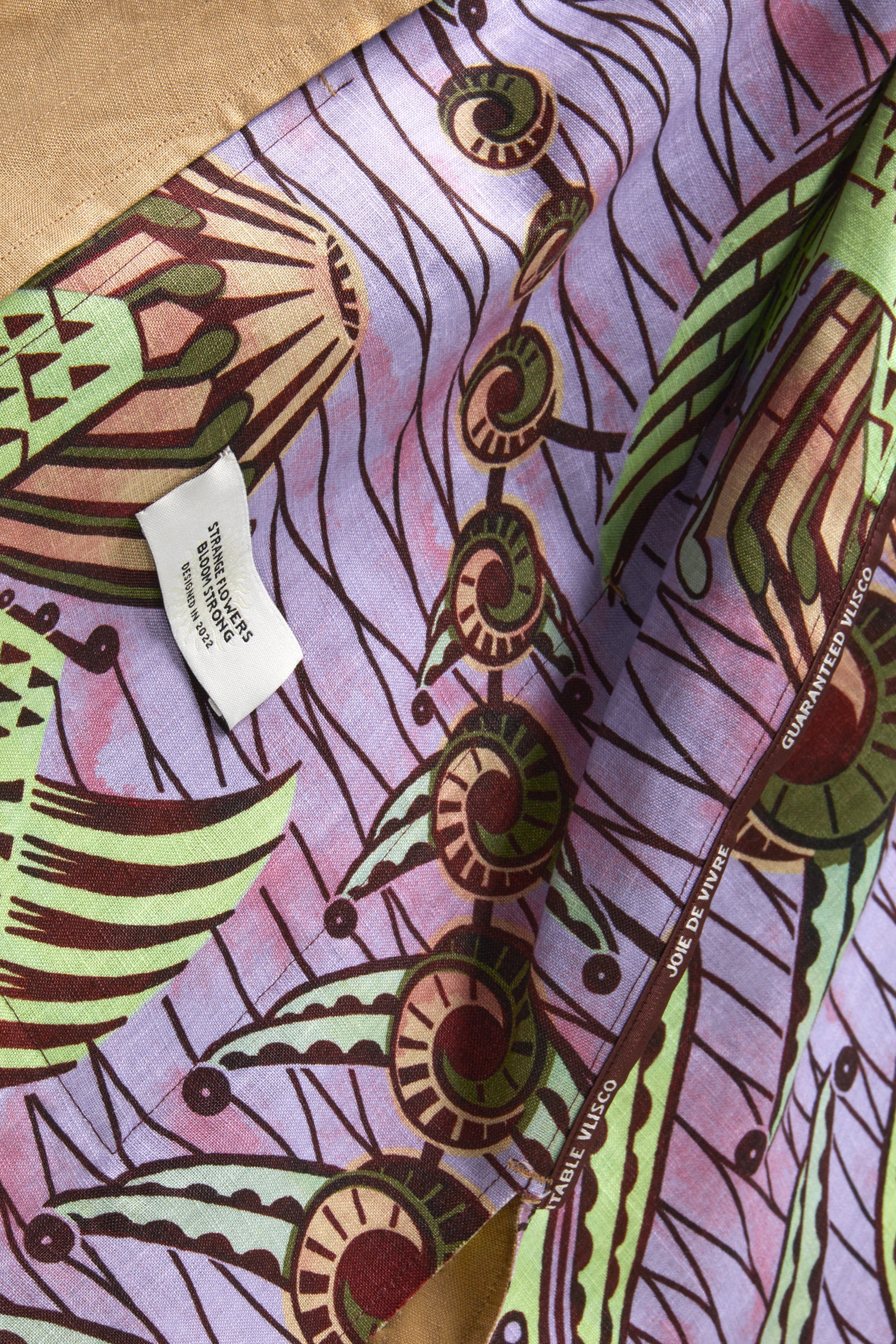Strange Flowers print Jackets