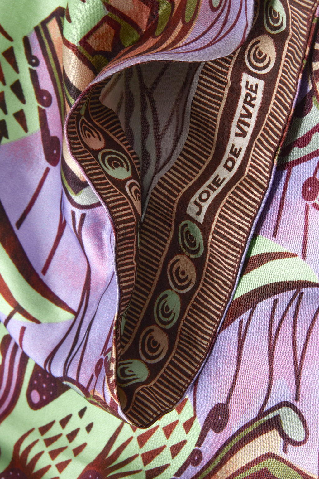 Strange Flowers print drawstring Trouser