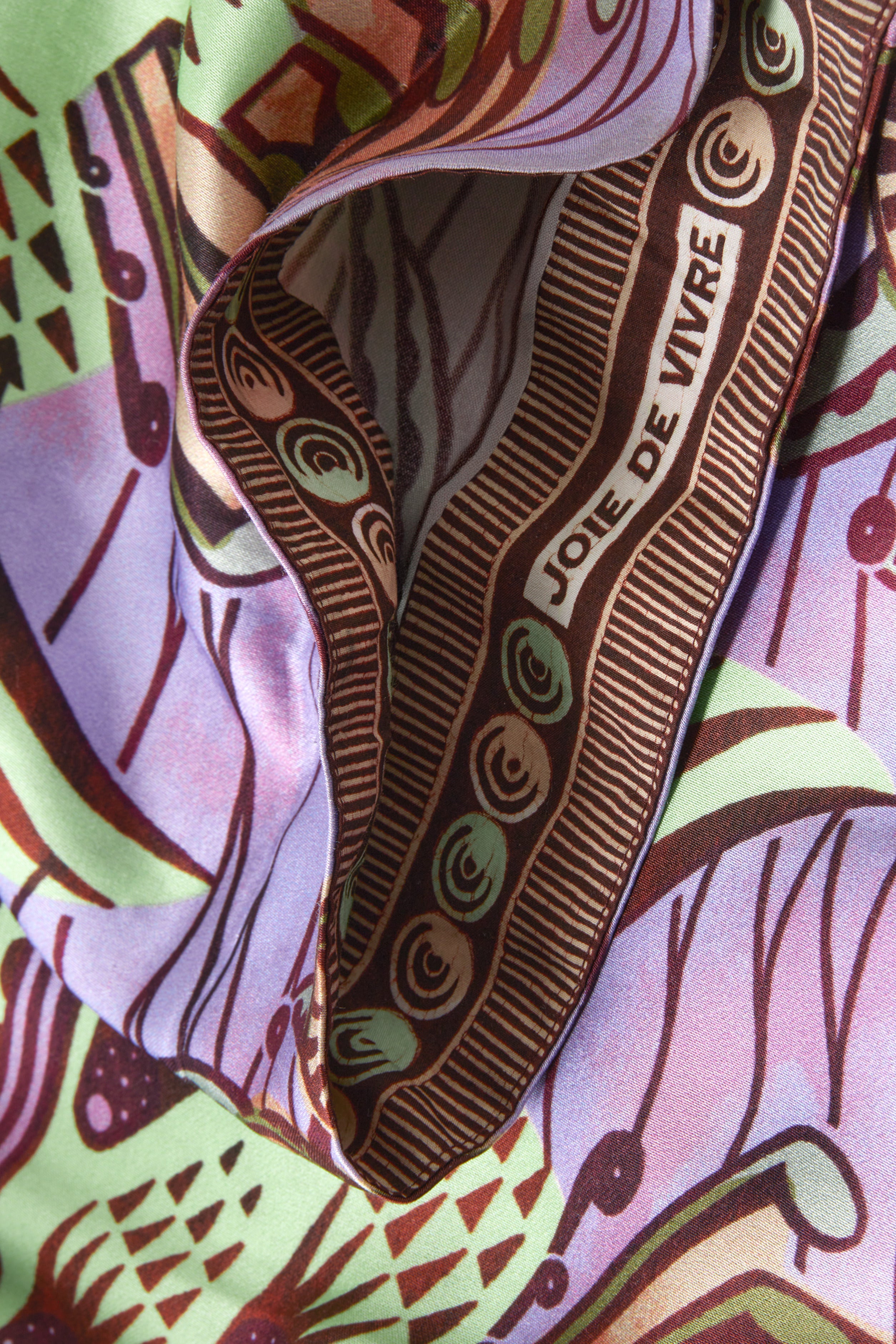 Strange Flowers print drawstring Trouser