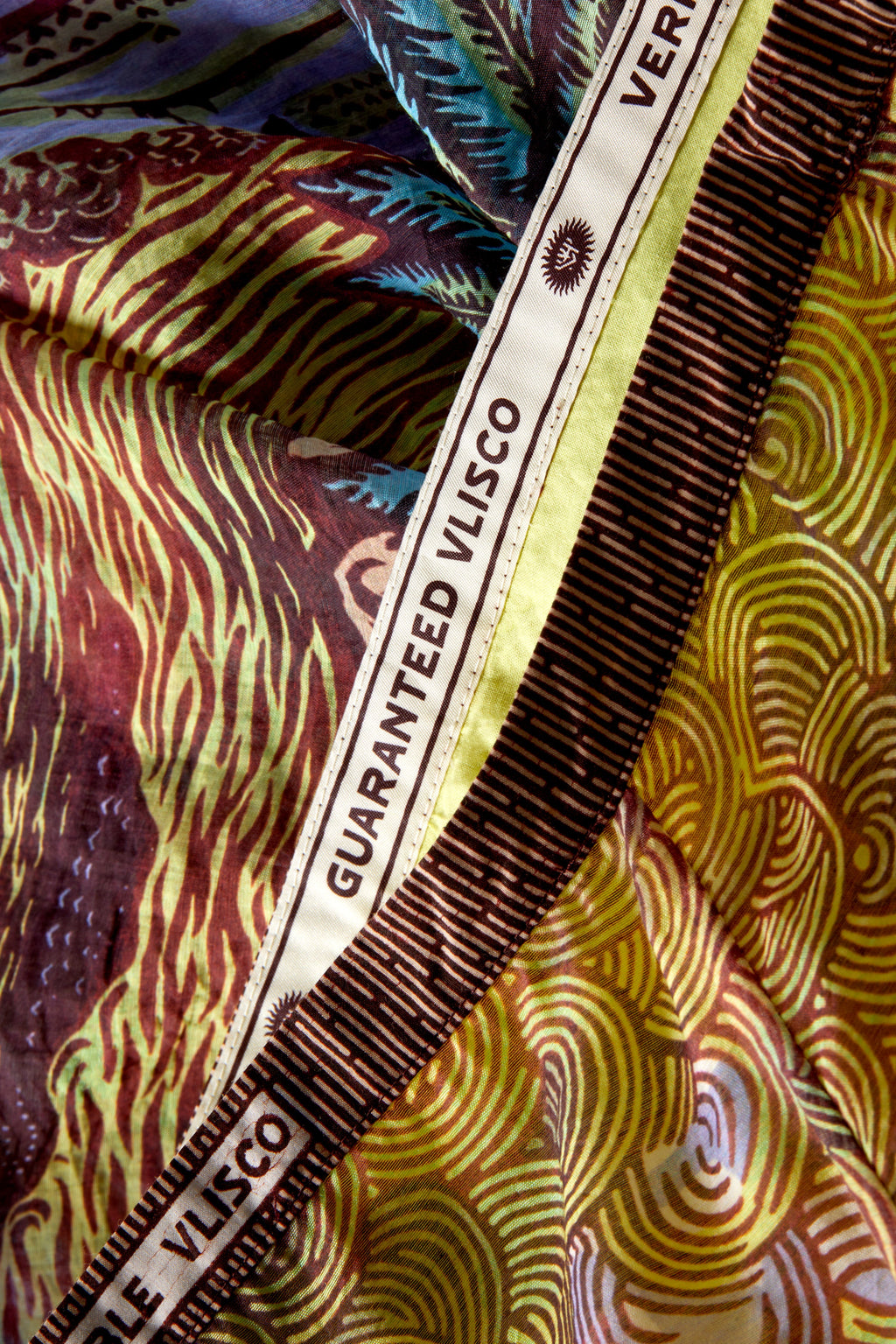 Rainbow print Wrap Skirt
