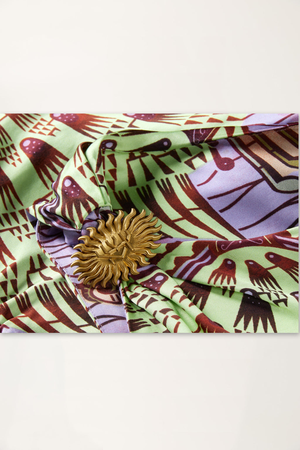 Strange Flowers Print Top