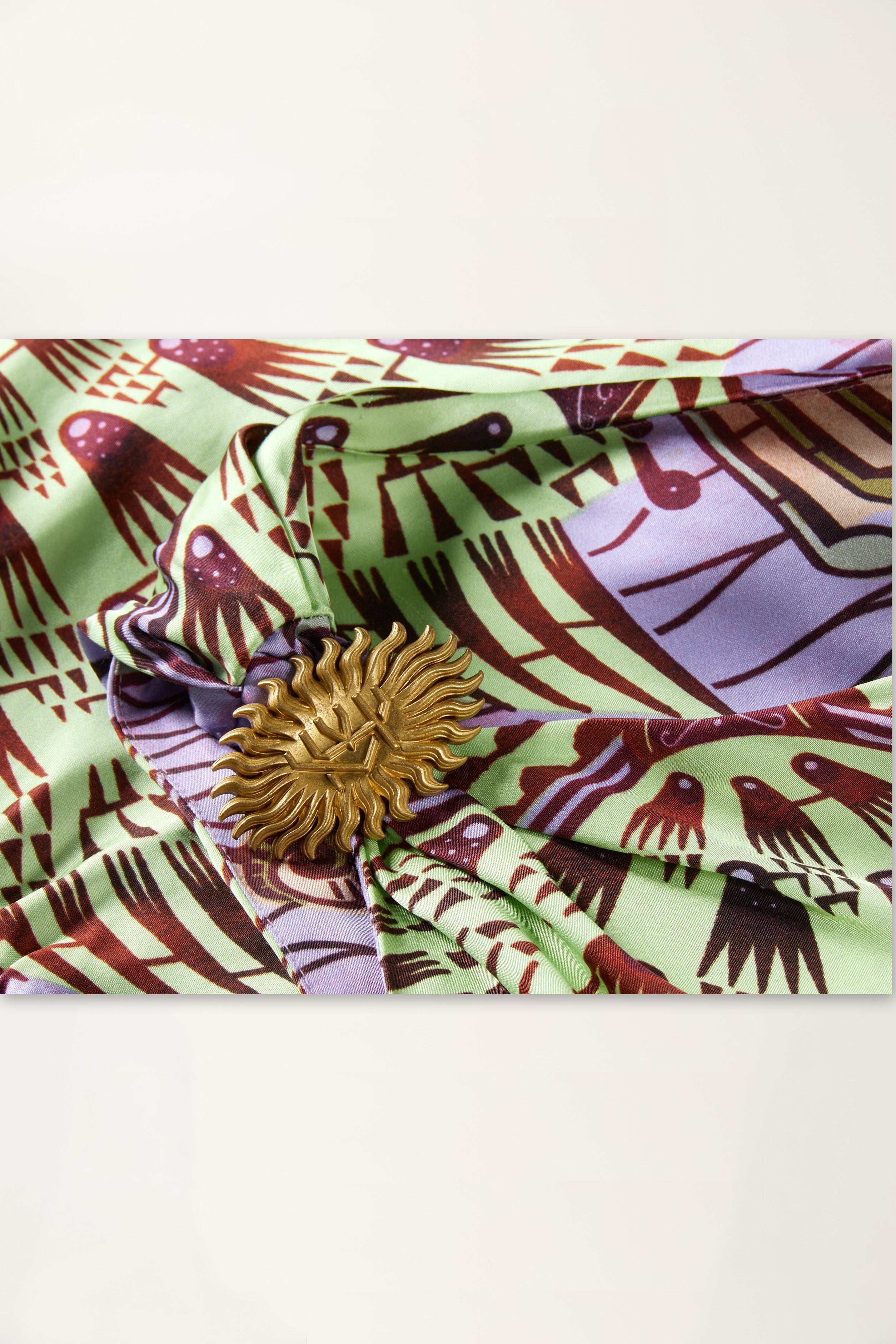 Strange Flowers Print Top