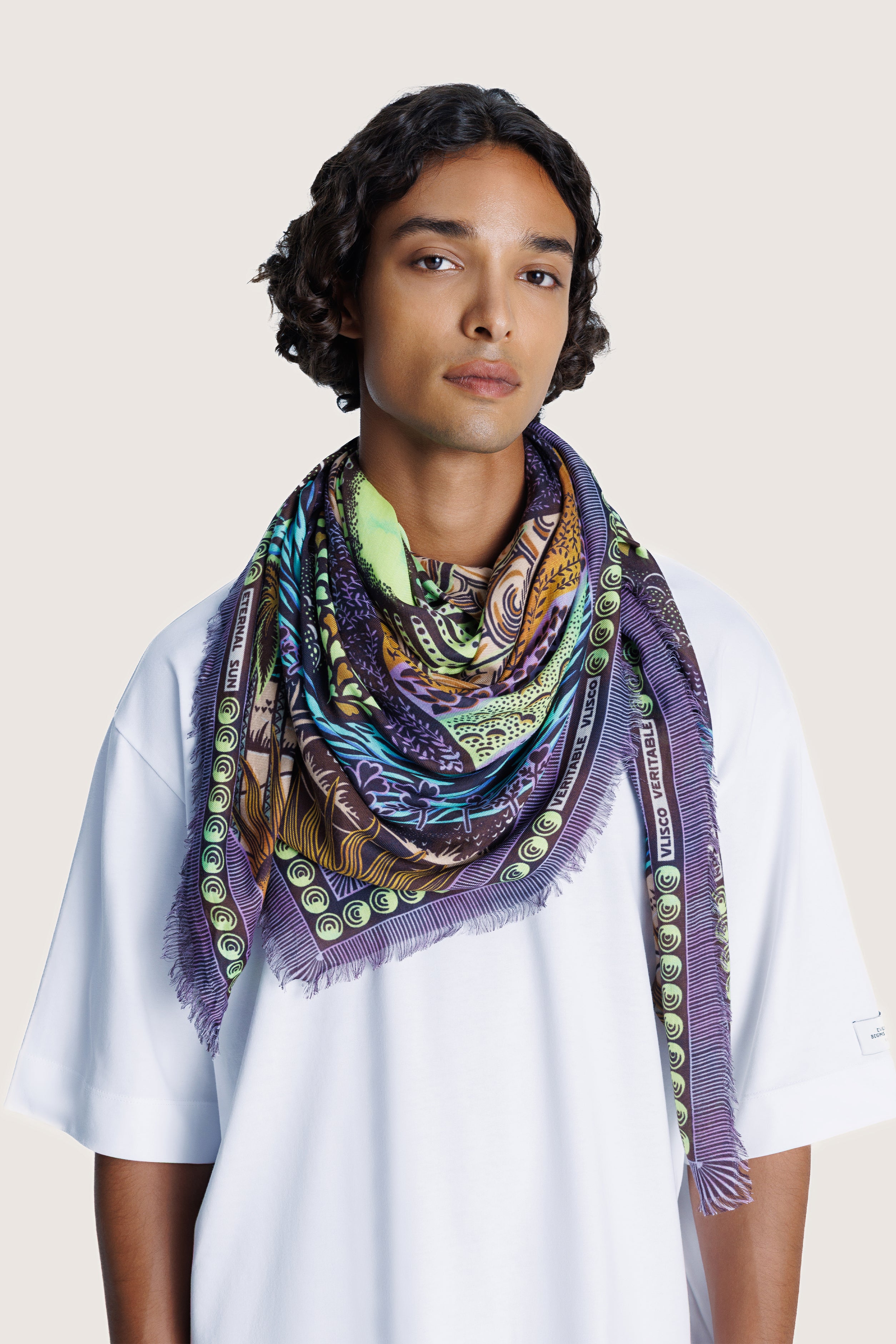 Eternal Sun Pink Scarf 120
