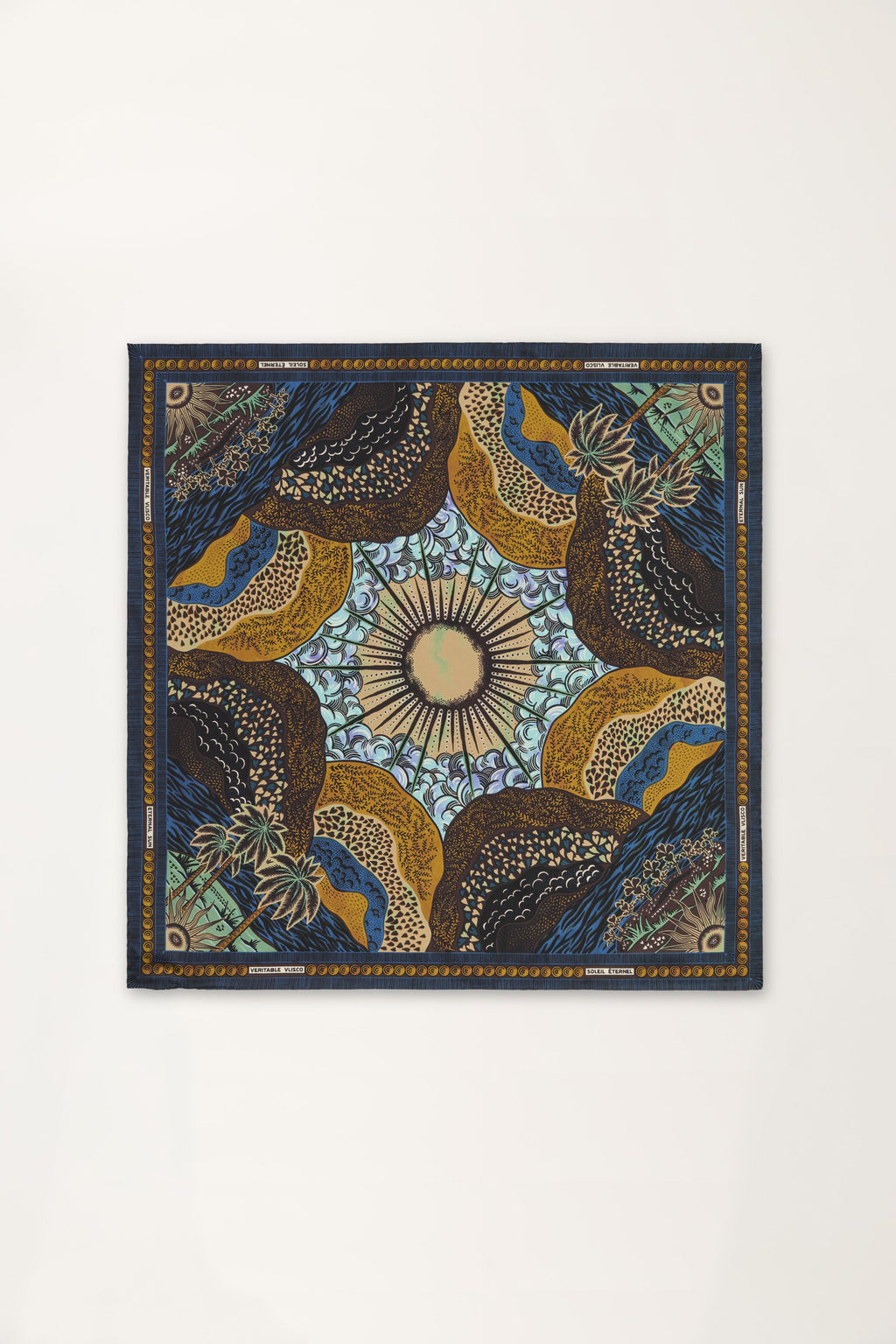 Eternal Sun Blue Scarf 68