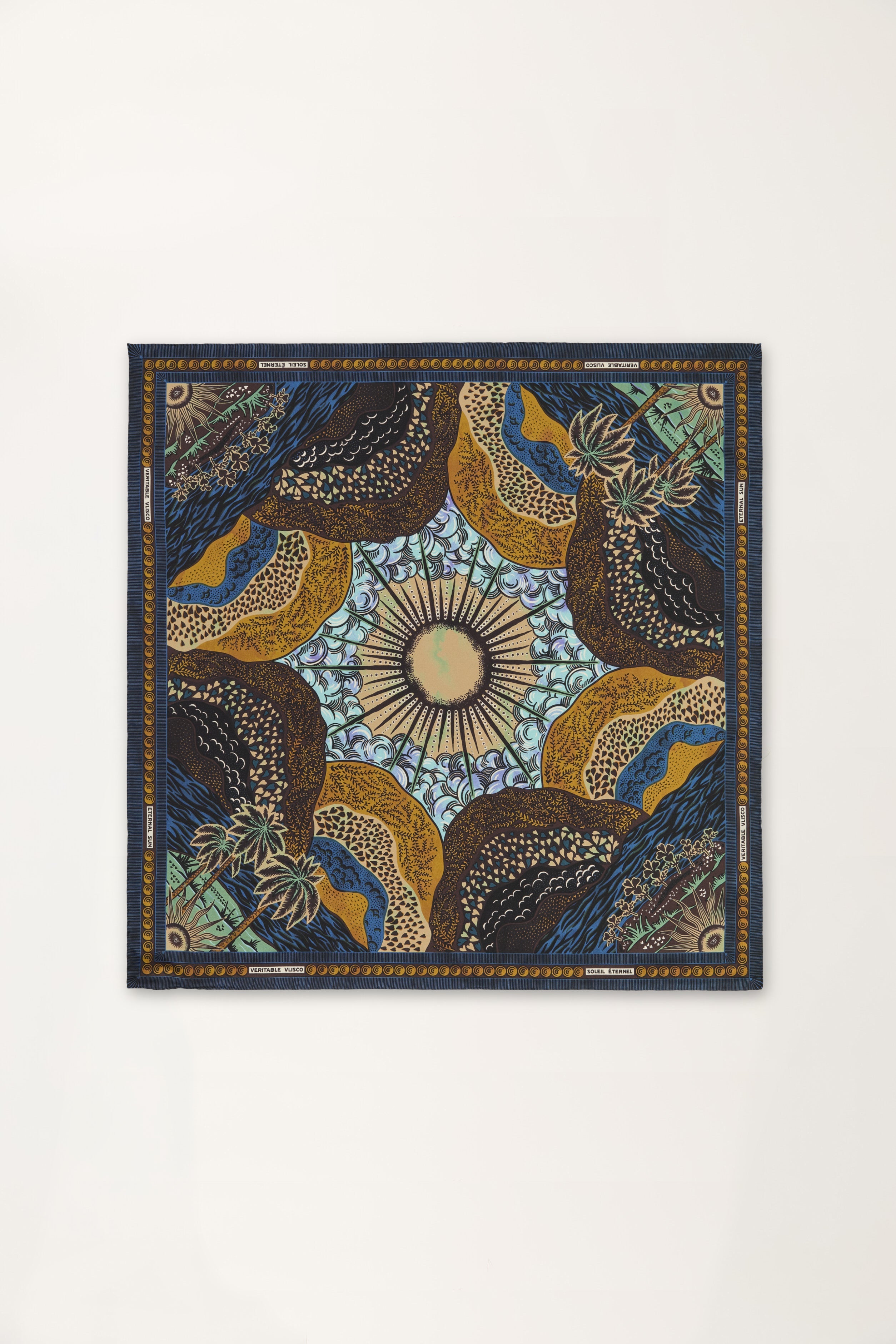Eternal Sun Blue Scarf 68